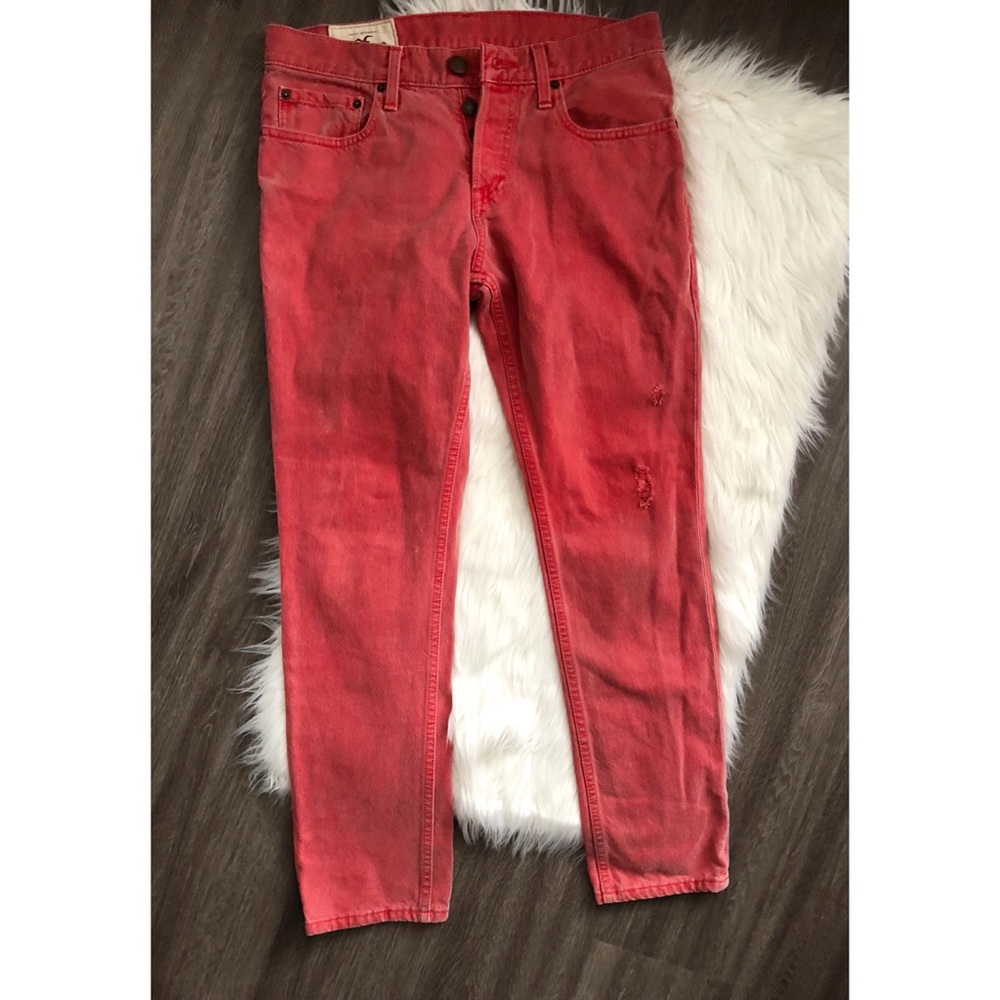 Men’s red jeans size 31